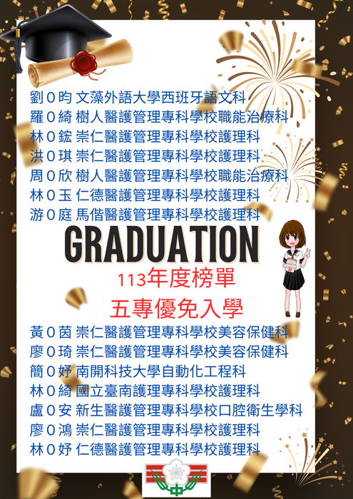 113年度草中會考成績圖片